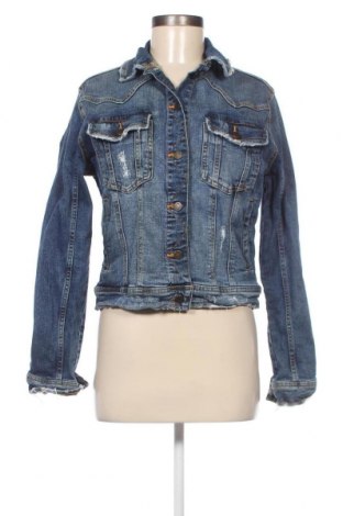 Γυναικείο μπουφάν Zara, Μέγεθος L, Χρώμα Μπλέ, Τιμή 15,22 €