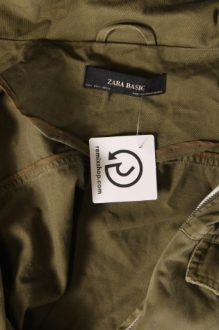 Γυναικείο μπουφάν Zara, Μέγεθος L, Χρώμα Πράσινο, Τιμή 4,45 €