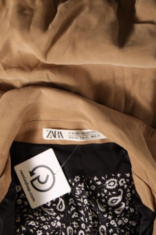 Γυναικείο μπουφάν Zara, Μέγεθος XL, Χρώμα  Μπέζ, Τιμή 7,72 €