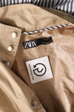 Дамско яке Zara, Размер M, Цвят Бежов, Цена 52,07 лв.