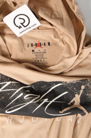 Dziecięca bluzka Air Jordan Nike, Rozmiar 14-15y/ 168-170 cm, Kolor Beżowy, Cena 219,02 zł