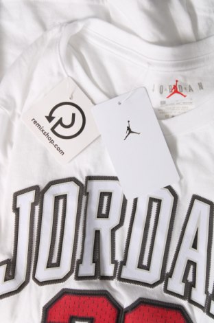 Kinder Shirt Air Jordan Nike, Größe 12-13y/ 158-164 cm, Farbe Weiß, Preis 34,23 €