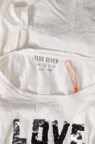 Kinder Shirt Blue Seven, Größe 15-18y/ 170-176 cm, Farbe Weiß, Preis 15,31 €