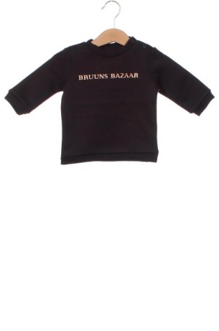 Детска блуза Bruuns Bazaar, Размер 2-3m/ 56-62 см, Цвят Черен, Цена 13,60 лв.