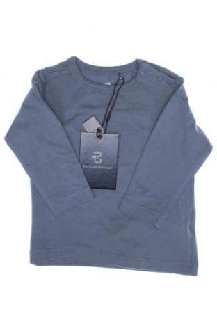 Kinder Shirt Bruuns Bazaar, Größe 2-3m/ 56-62 cm, Farbe Blau, Preis 5,26 €