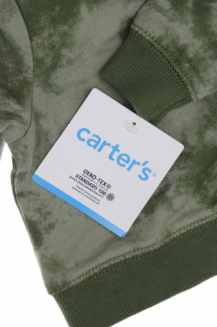 Kinder Shirt Carter's, Größe 1-2m/ 50-56 cm, Farbe Grün, Preis 9,28 €