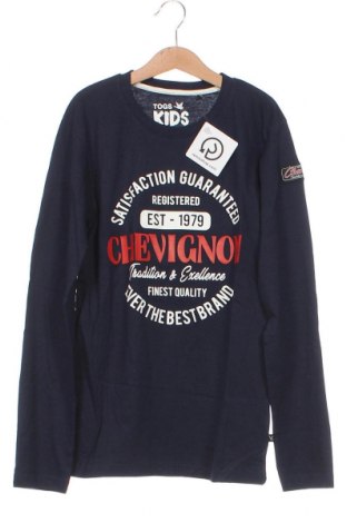 Детска блуза Chevignon, Размер 11-12y/ 152-158 см, Цвят Син, Цена 34,68 лв.