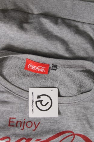 Детска блуза Coca Cola, Размер 12-13y/ 158-164 см, Цвят Сив, Цена 11,22 лв.