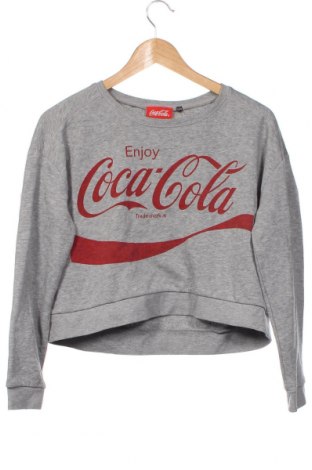 Детска блуза Coca Cola, Размер 12-13y/ 158-164 см, Цвят Сив, Цена 11,88 лв.