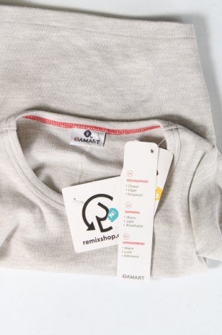 Kinder Shirt Damart, Größe 18-24m/ 86-98 cm, Farbe Grau, Preis 5,57 €