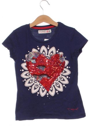 Детска блуза Desigual, Размер 6-7y/ 122-128 см, Цвят Син, Цена 30,02 лв.