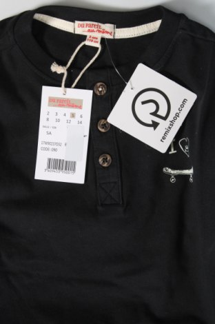 Παιδική μπλούζα Du Pareil Au Meme, Μέγεθος 4-5y/ 110-116 εκ., Χρώμα Μαύρο, Τιμή 5,29 €