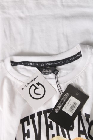 Kinder Shirt Eleven Paris, Größe 11-12y/ 152-158 cm, Farbe Weiß, Preis 20,60 €