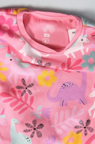 Детска блуза F&F, Размер 18-24m/ 86-98 см, Цвят Розов, Цена 15,60 лв.