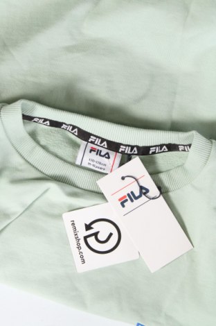 Bluză pentru copii FILA, Mărime 15-18y/ 170-176 cm, Culoare Verde, Preț 112,26 Lei