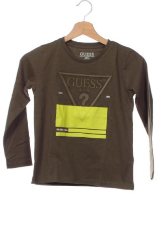 Παιδική μπλούζα Guess, Μέγεθος 6-7y/ 122-128 εκ., Χρώμα Πράσινο, Τιμή 33,74 €