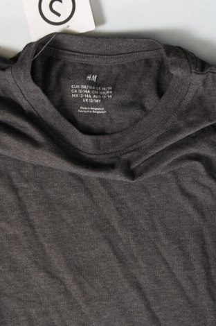 Детска блуза H&M, Размер 12-13y/ 158-164 см, Цвят Сив, Цена 7,37 лв.