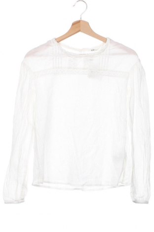Kinder Shirt H&M, Größe 13-14y/ 164-168 cm, Farbe Weiß, Preis 4,32 €