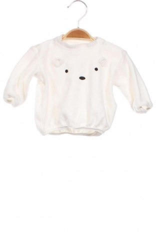 Детска блуза H&M, Размер 1-2m/ 50-56 см, Цвят Бял, Цена 7,06 лв.