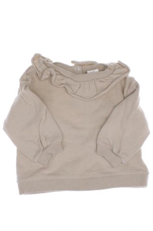 Детска блуза H&M, Размер 3-6m/ 62-68 см, Цвят Бежов, Цена 4,80 лв.