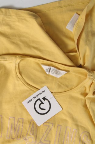 Kinder Shirt H&M, Größe 8-9y/ 134-140 cm, Farbe Gelb, Preis 3,61 €