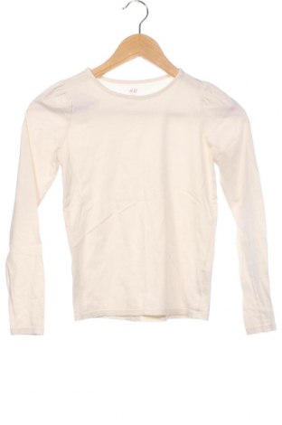 Kinder Shirt H&M, Größe 8-9y/ 134-140 cm, Farbe Ecru, Preis 5,56 €