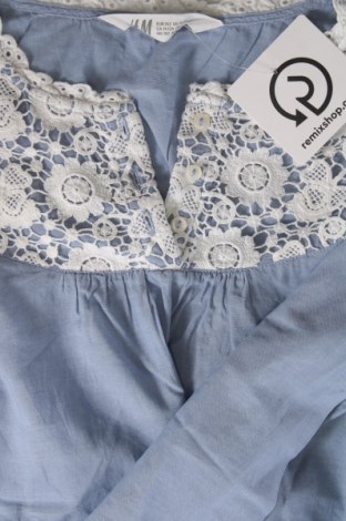 Детска блуза H&M, Размер 11-12y/ 152-158 см, Цвят Син, Цена 12,00 лв.