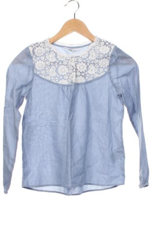 Детска блуза H&M, Размер 11-12y/ 152-158 см, Цвят Син, Цена 7,20 лв.