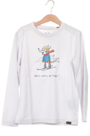 Детска блуза Jack Wolfskin, Размер 6-7y/ 122-128 см, Цвят Сив, Цена 54,40 лв.