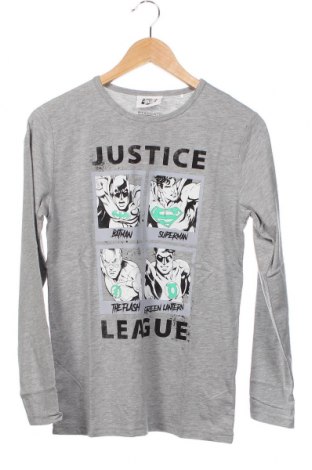 Детска блуза Justice League, Размер 12-13y/ 158-164 см, Цвят Сив, Цена 18,00 лв.
