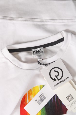 Παιδική μπλούζα Karl Lagerfeld, Μέγεθος 11-12y/ 152-158 εκ., Χρώμα Λευκό, Τιμή 52,59 €
