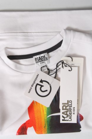 Kinder Shirt Karl Lagerfeld, Größe 5-6y/ 116-122 cm, Farbe Weiß, Preis € 92,27