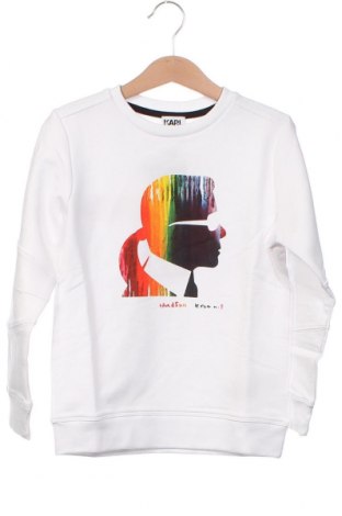 Dziecięca bluzka Karl Lagerfeld, Rozmiar 5-6y/ 116-122 cm, Kolor Biały, Cena 271,96 zł