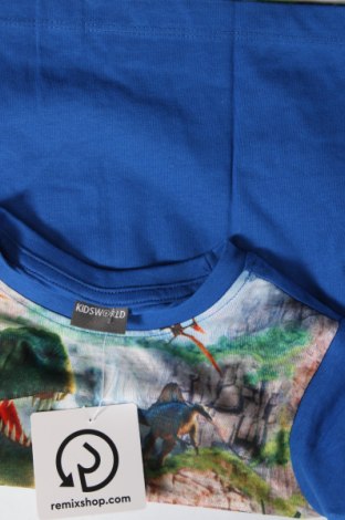 Kinder Shirt Kids World, Größe 3-4y/ 104-110 cm, Farbe Blau, Preis 5,66 €
