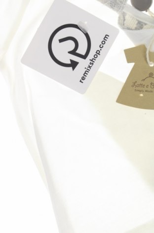 Παιδική μπλούζα Latte E Biscotti, Μέγεθος 6-9m/ 68-74 εκ., Χρώμα Λευκό, Τιμή 6,52 €