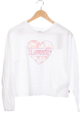 Детска блуза Levi's, Размер 12-13y/ 158-164 см, Цвят Бял, Цена 51,84 лв.