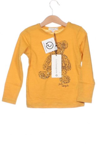 Детска блуза LuluCastagnette, Размер 4-5y/ 110-116 см, Цвят Жълт, Цена 21,42 лв.