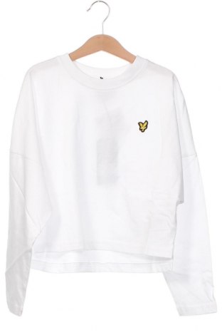 Kinder Shirt Lyle & Scott, Größe 8-9y/ 134-140 cm, Farbe Weiß, Preis 5,28 €