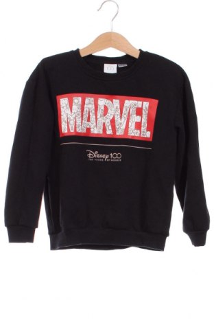 Детска блуза Marvel, Размер 4-5y/ 110-116 см, Цвят Черен, Цена 13,20 лв.
