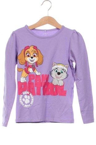 Детска блуза Name It, Размер 4-5y/ 110-116 см, Цвят Лилав, Цена 30,60 лв.