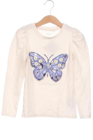 Детска блуза Name It, Размер 4-5y/ 110-116 см, Цвят Бял, Цена 30,60 лв.