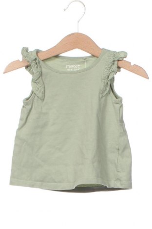 Детска блуза Next, Размер 12-18m/ 80-86 см, Цвят Зелен, Цена 12,54 лв.