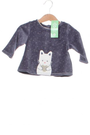 Детска блуза Obaibi, Размер 6-9m/ 68-74 см, Цвят Син, Цена 18,00 лв.