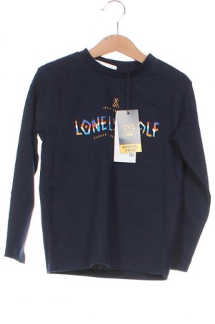 Kinder Shirt Oviesse, Größe 5-6y/ 116-122 cm, Farbe Blau, Preis 5,57 €