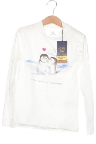 Детска блуза Oviesse, Размер 8-9y/ 134-140 см, Цвят Бял, Цена 10,98 лв.