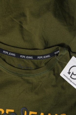 Παιδική μπλούζα Pepe Jeans, Μέγεθος 15-18y/ 170-176 εκ., Χρώμα Πράσινο, Τιμή 28,39 €