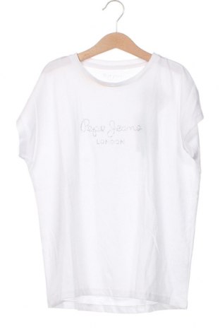 Bluză pentru copii Pepe Jeans, Mărime 11-12y/ 152-158 cm, Culoare Alb, Preț 107,37 Lei