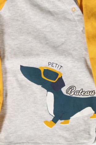 Bluză pentru copii Petit Bateau, Mărime 18-24m/ 86-98 cm, Culoare Gri, Preț 96,63 Lei