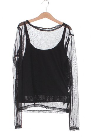 Детска блуза Reserved, Размер 11-12y/ 152-158 см, Цвят Черен, Цена 6,48 лв.