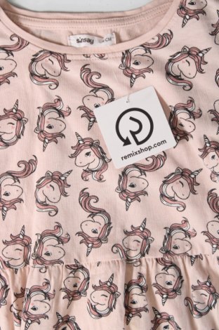 Kinder Shirt Sinsay, Größe 7-8y/ 128-134 cm, Farbe Rosa, Preis 6,14 €